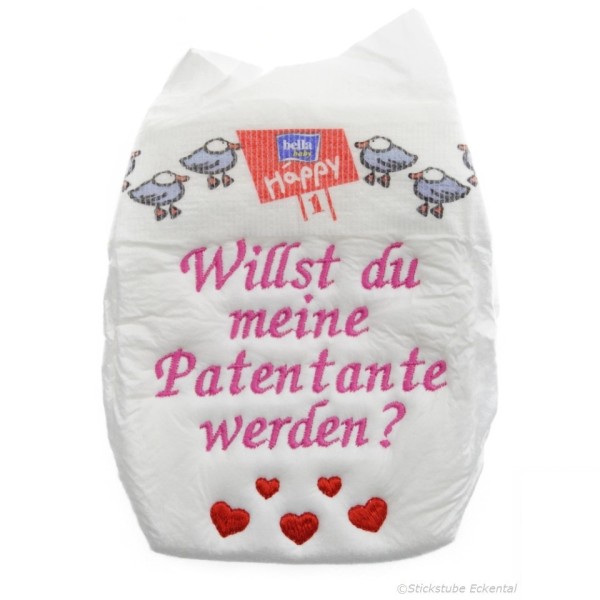 Windel Taufe Patentante